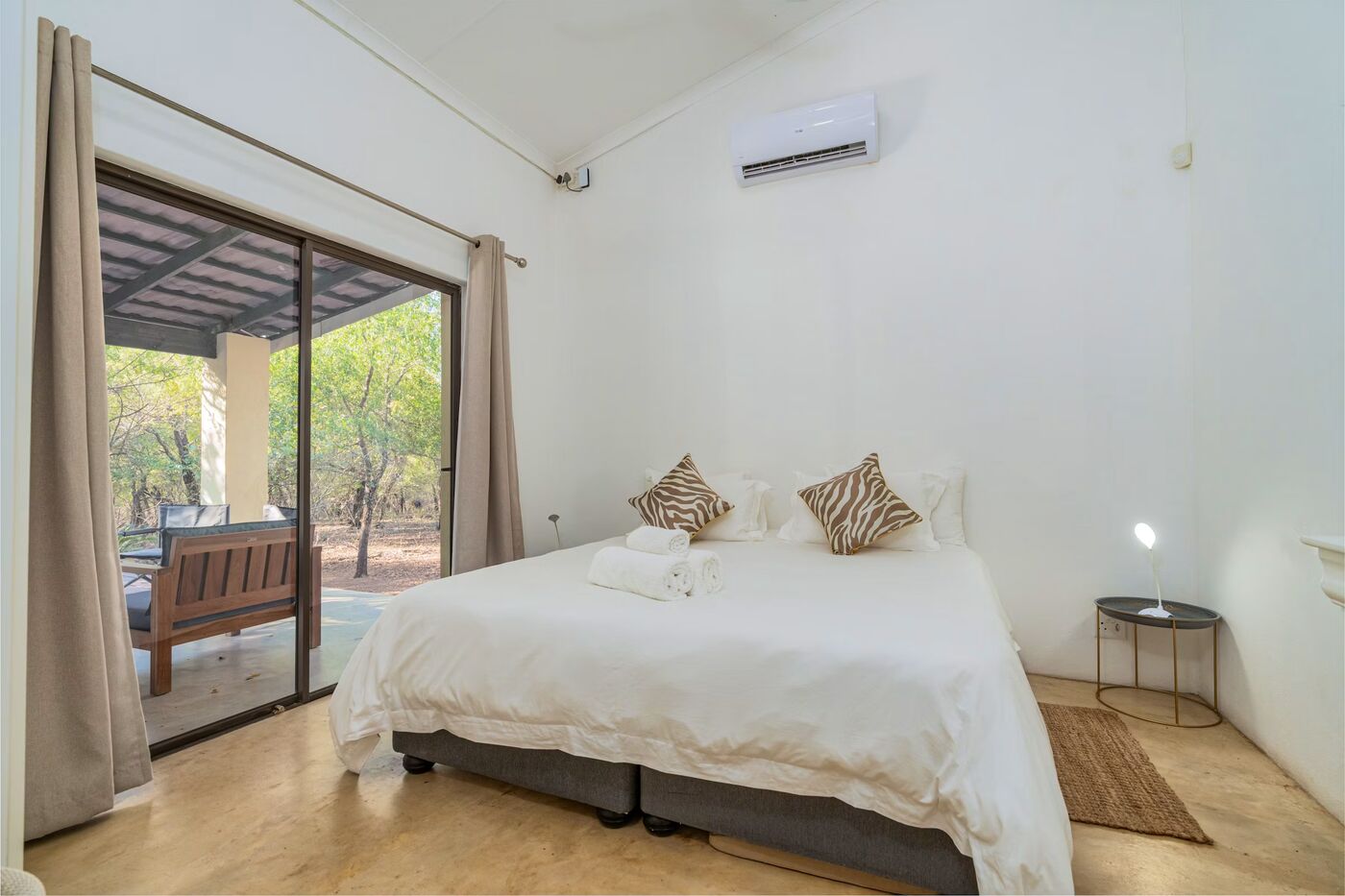 Main bedroom with king bed